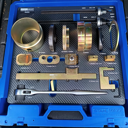 Speciaal de- en montagegereedschap voor VAG subframerubbers (Gen I, II, III)