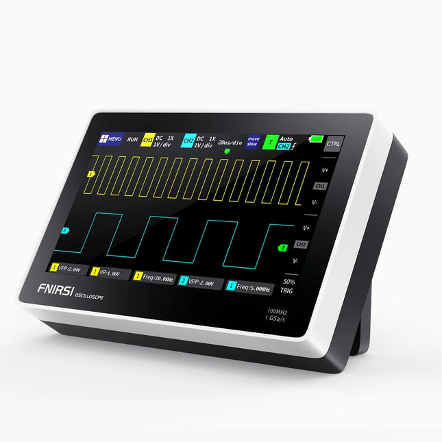 FNIRSI 1013D Draagbare 2-Kanaals Automotive Oscilloscoop – 100 MHz / 1GSa/s