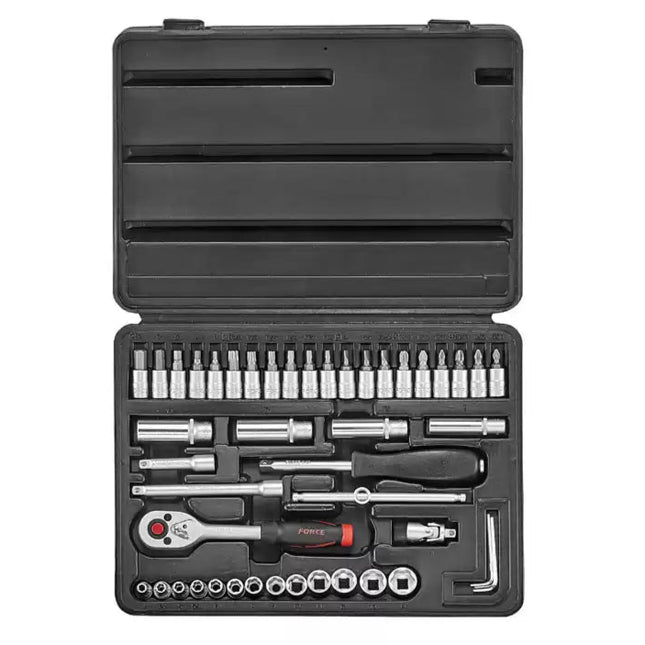 Force 2461, 1/4" Doppenset Golf profiel 46 delig