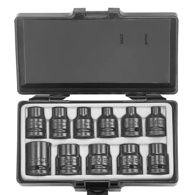 1/2" Krachtdoppenset Torx 11 delig