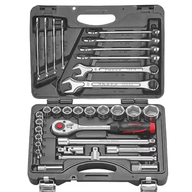 32-delige 1/2" dopsleutelcombinatie- en steeksleutelset (MM)
