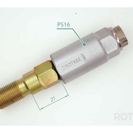 AD-M14-TS-adapter voor in-cilinder druktransducer