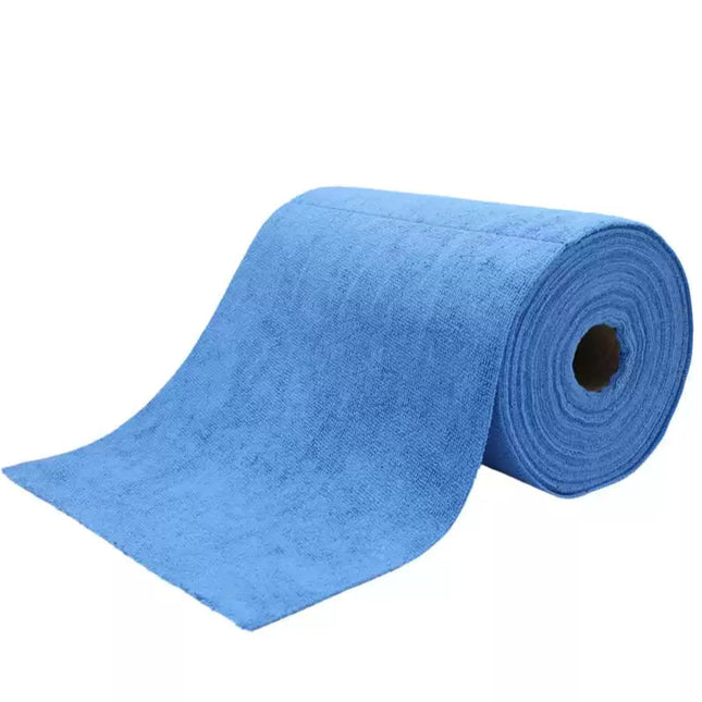 Poetsdoek op rol 75stuks Blauw