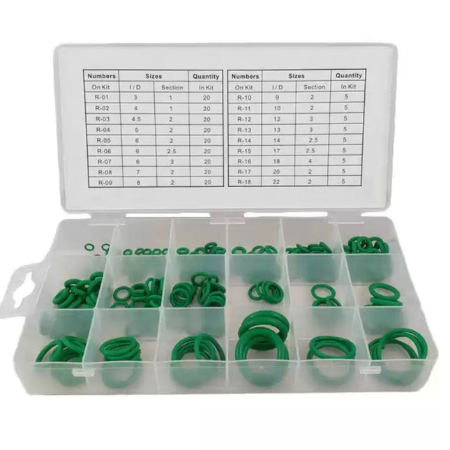 Assortiment Airco afdicht rubbers 225 delig
