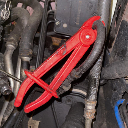 Slangklem-tangenset, 3-delig, Ø 5–60 mm, geschikt voor koelvloeistof, brandstof, olie en remvloeistof.