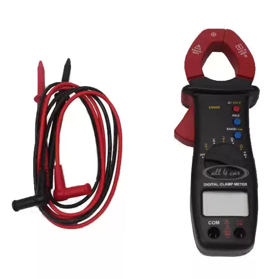 Digitale multimeter met amperetang