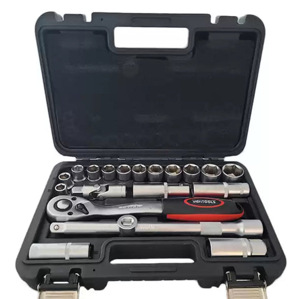 1/2" Ratel + Doppenset 10/24mm 20-delig